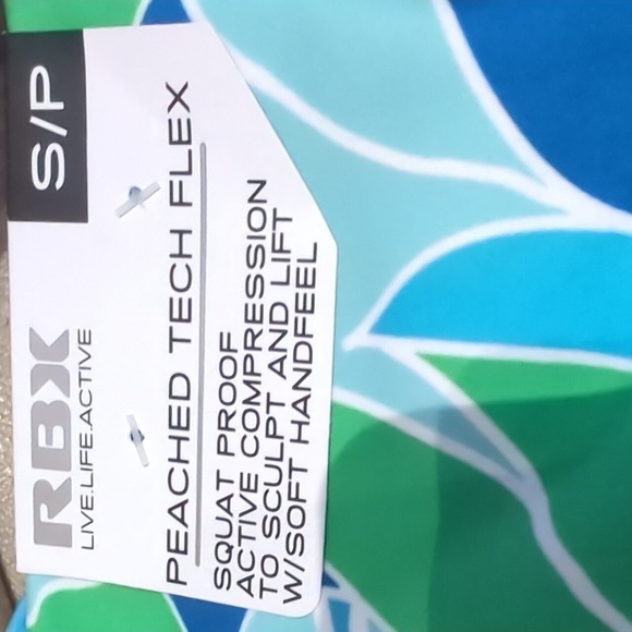 NWT -  RBX Active Peached Tech Flex Leggings - Small - Picture 4 of 7